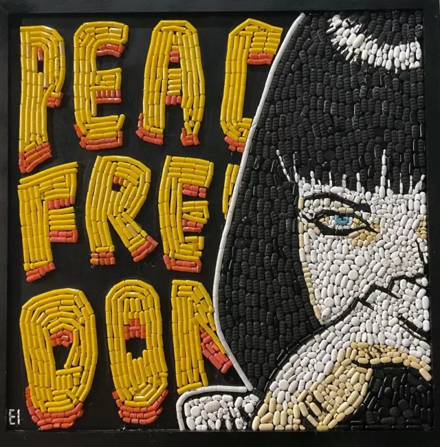 Art With Pills Peace Freedom
