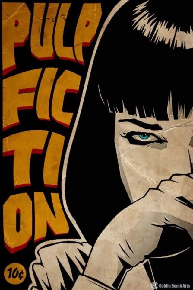 Art With Pills Pulp Fiction