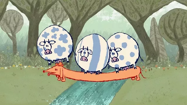 Chaniartoon 2025 Dog bridge
