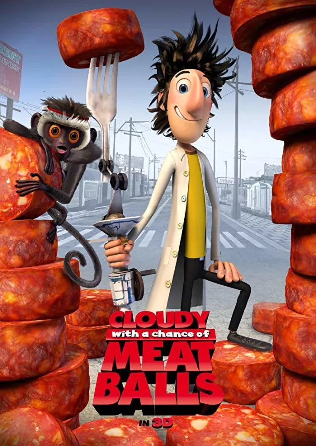 Cloudy with a chance of meatballs (2009) E