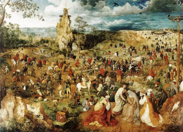 Pieter Bruegel The Procession to Calvary